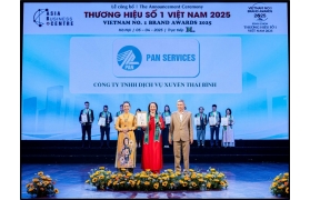 PAN SERVICES được vinh danh "THƯƠNG HIỆU SỐ 1 VIỆT NAM NĂM 2025"